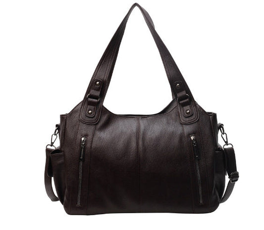 Verena Leder Tote Tasche